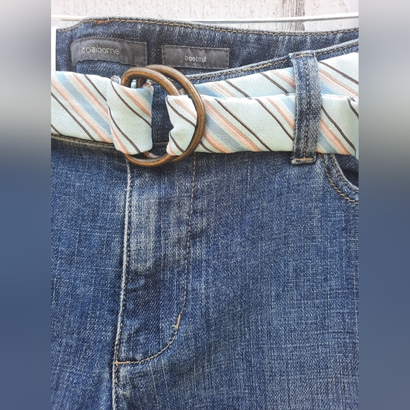 NWT Liz Claiborne Boot Cut Petite Jeans Size 10P - Picture 4 of 8